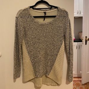 Razzledazzle knitted sweater black and cream